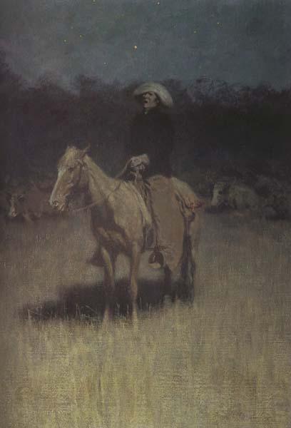 Frederic Remington Cow-Puncher's Lullaby (mk430